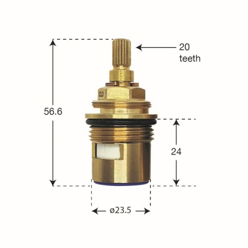 Tap valves | Quarter turn and rubber washer compression tap valves ...